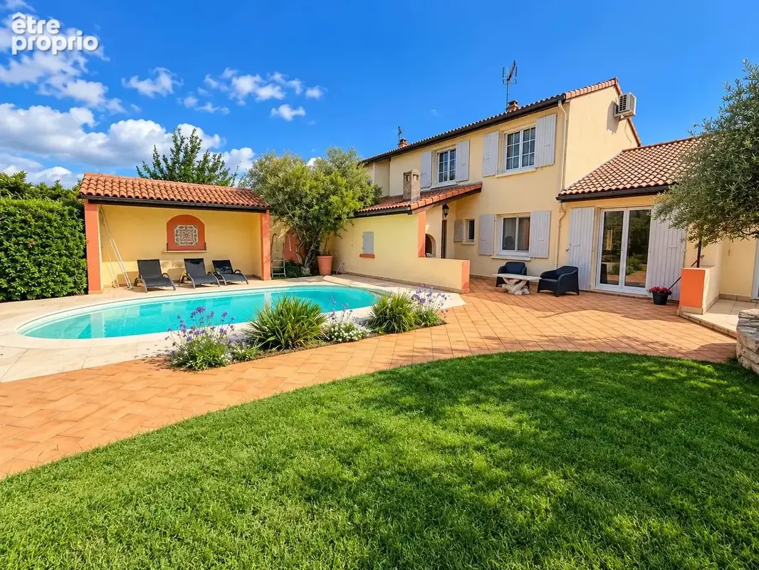 Bourg-lès-valence – maison de charme 130 m² – piscine – terrain 553 m² - photo 1