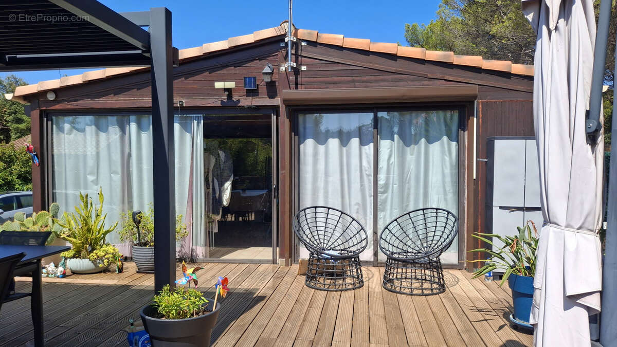 Maison individuelle de loisir type chalet de 55m2 avec jardin - photo 2