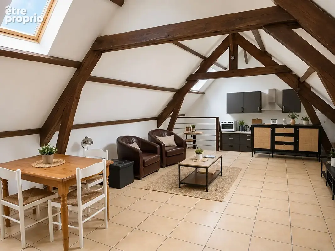Appartement T2 de 51m² avec entrée indépendante et stationnement - photo 1