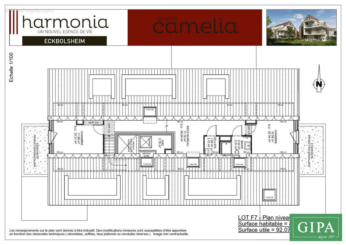 Appartement à ECKBOLSHEIM