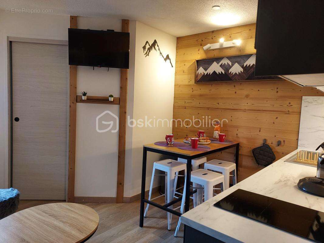 Appartement cosy ski aux pieds, entièrement rénové et équipé - photo 10