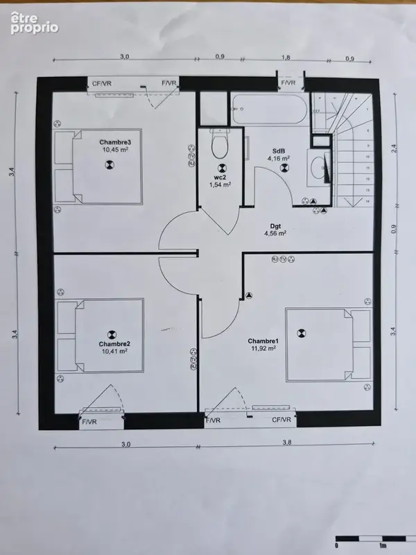 Le bouscat - maison récente 88 m2 - 3 chambres - jardin - garage - photo 10