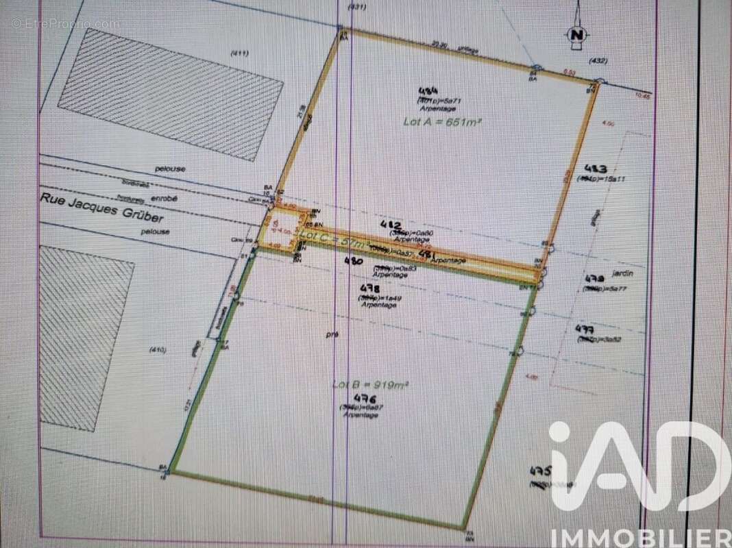 Photo 2 - Terrain à BELLEVILLE