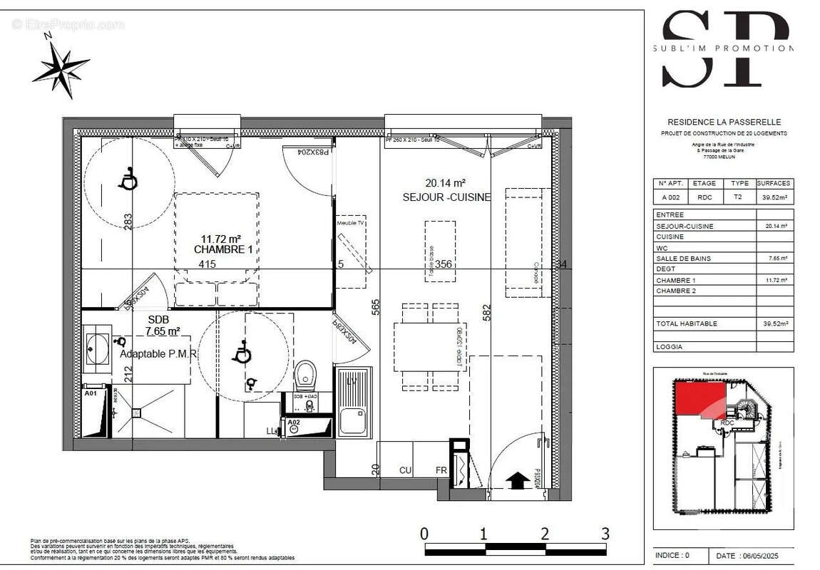 Appartement à MELUN