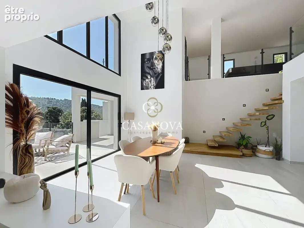 VUE PANORAMIQUE, dans un environnement calme et verdoyant sans être isolé, VILLA CONTEMPORAINE 2023 située dans un quartier rési - photo 4