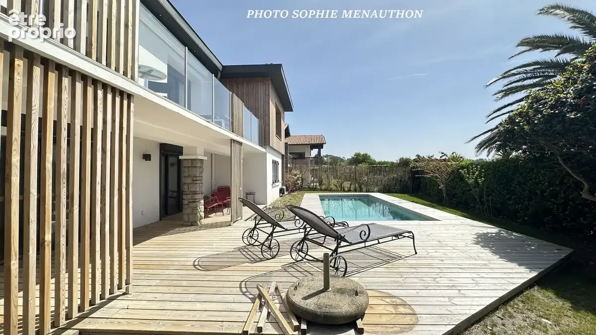 Biarritz milady  villa vue mer  203 m²  piscine  t2 indépendant  rénovée - photo 2