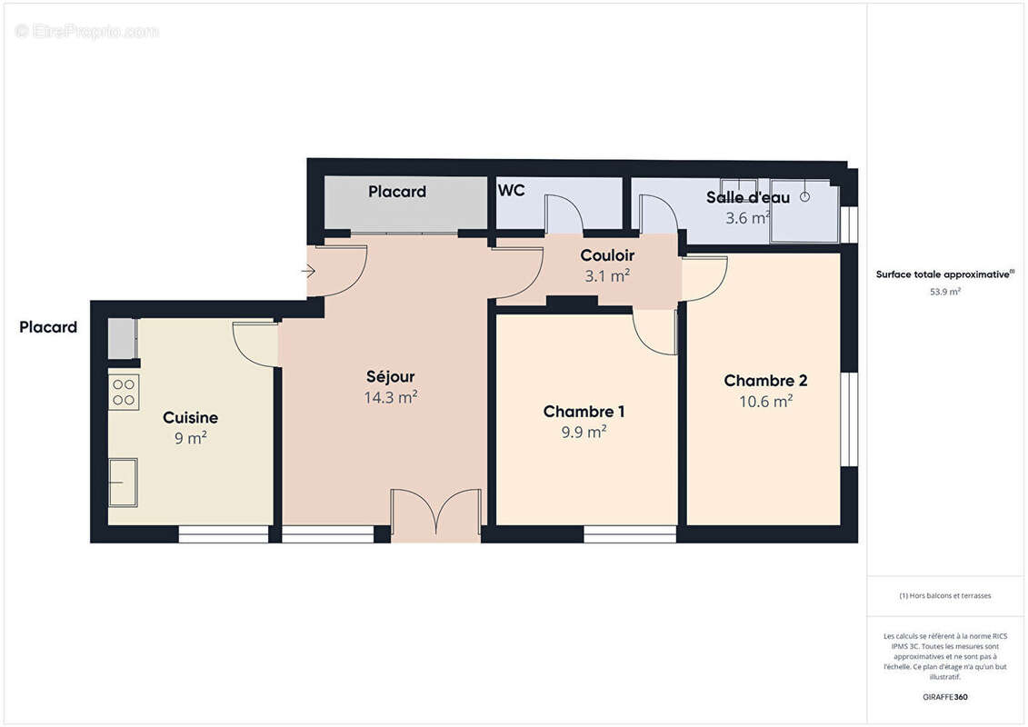 Appartement à CLERMONT-FERRAND