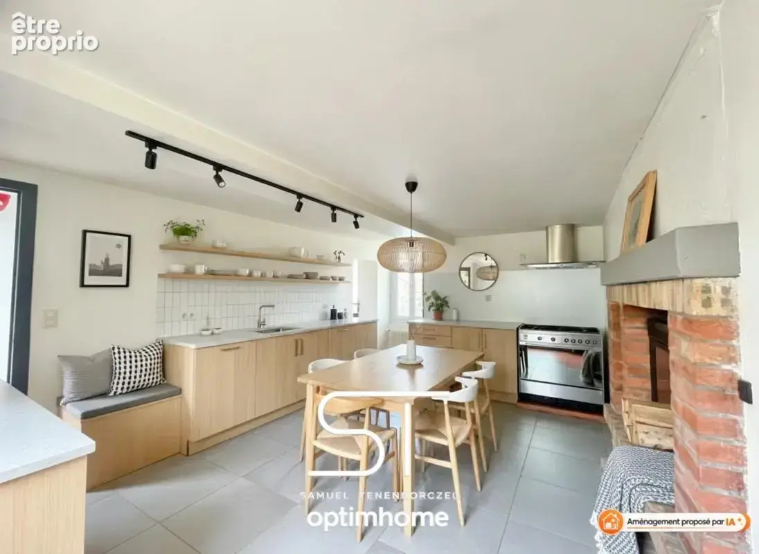 Maison en pierre de 156 m² avec piscine chauffée – Charme et sérénité à ERNES (14270) - photo 9