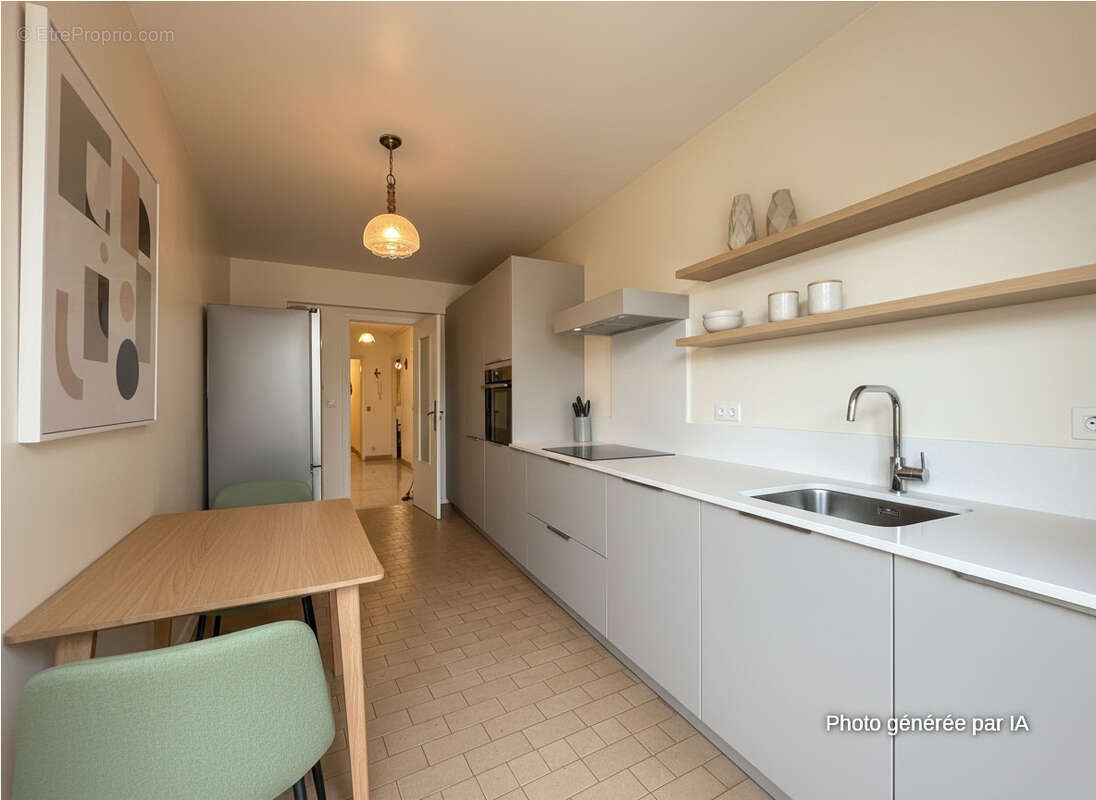 Nice Californie/Magnan :  4 pièces de 85m²  à deux pas de la mer, en étage élevé, double extérieur, cave - photo 8