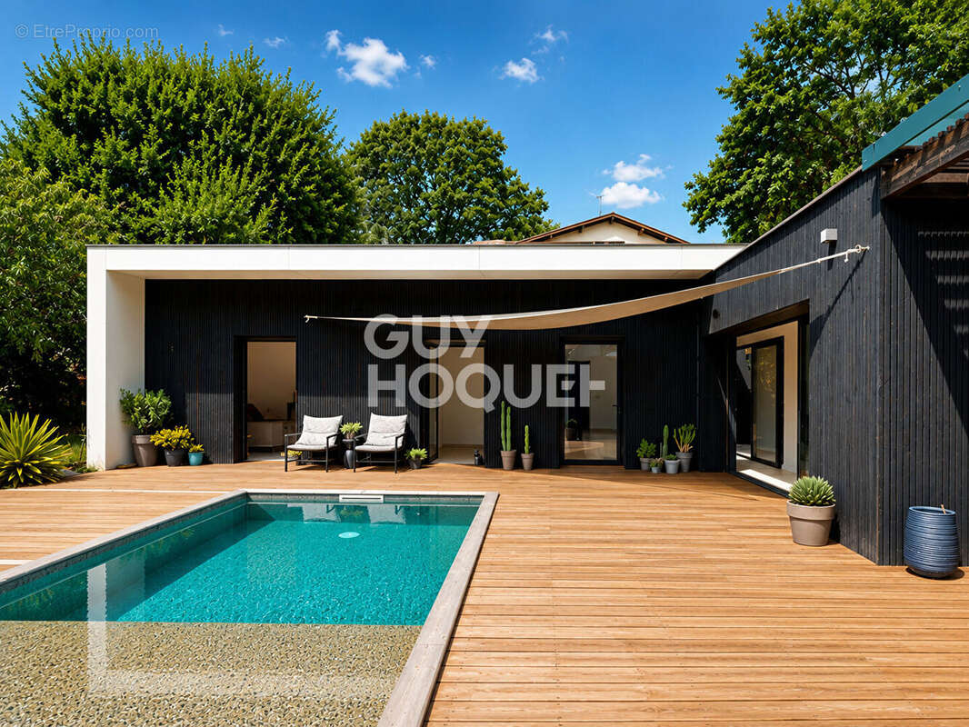 Villa d'architecte contemporaine avec piscine - photo 5