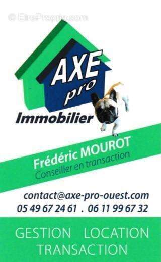   - Appartement à MONTREUIL-BELLAY