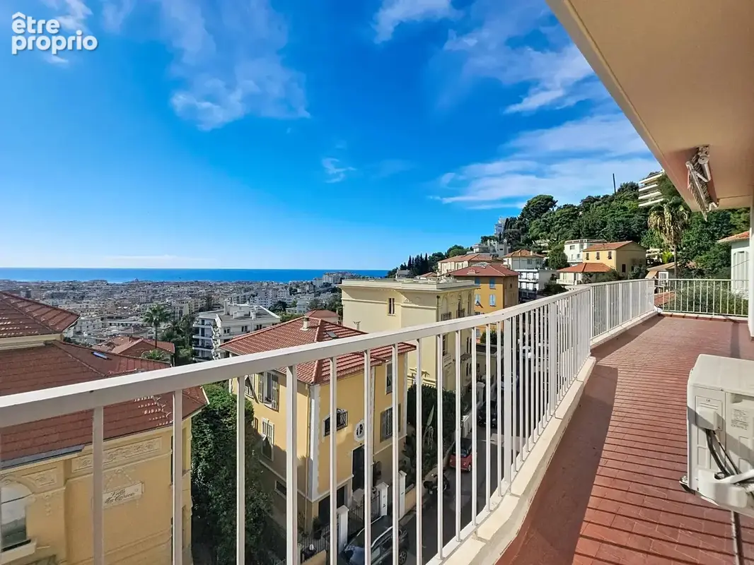 Nice – parc impérial – 3 pièces 70 m² – terrasse 20 m² – vue mer – garage:/parking - photo 2