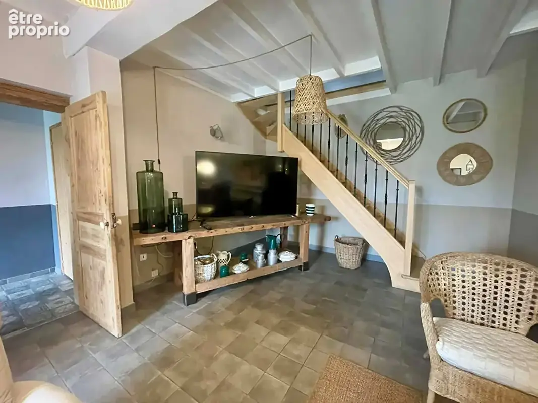 LOCON - Fermette de 254 m² - 6 chambres - Jardin - Hangar - Semi plain pied - Vue champs - photo 4
