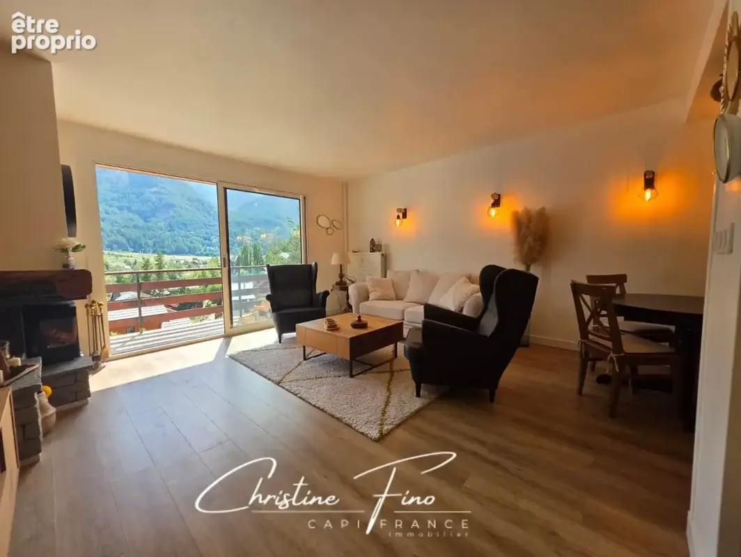 Serre chevalier- le monetier les bains appartement t2 rénové - photo 6