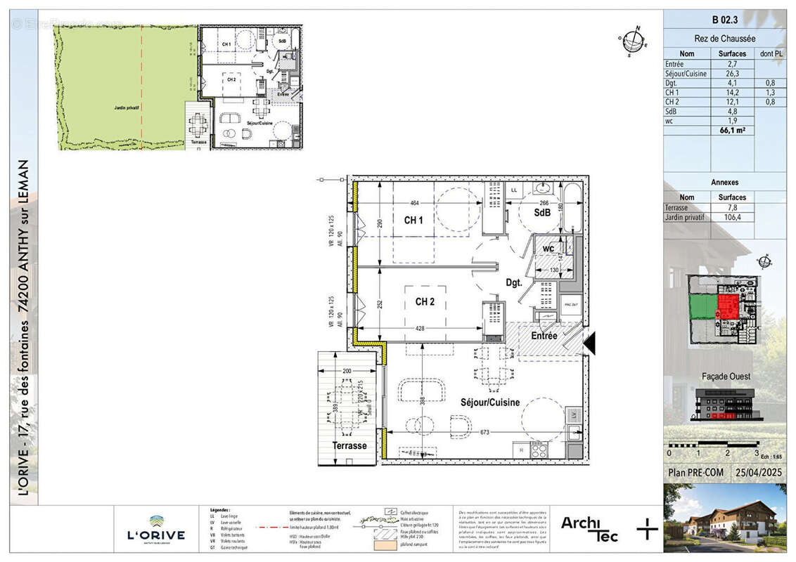 Appartement à ANTHY-SUR-LEMAN