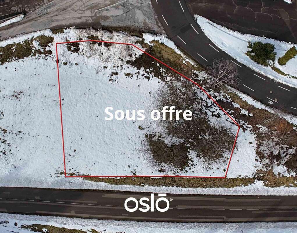 Position parcelle - Terrain à MORBIER