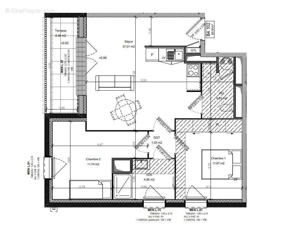 Photo 6 - Appartement à BRETTEVILLE-SUR-ODON