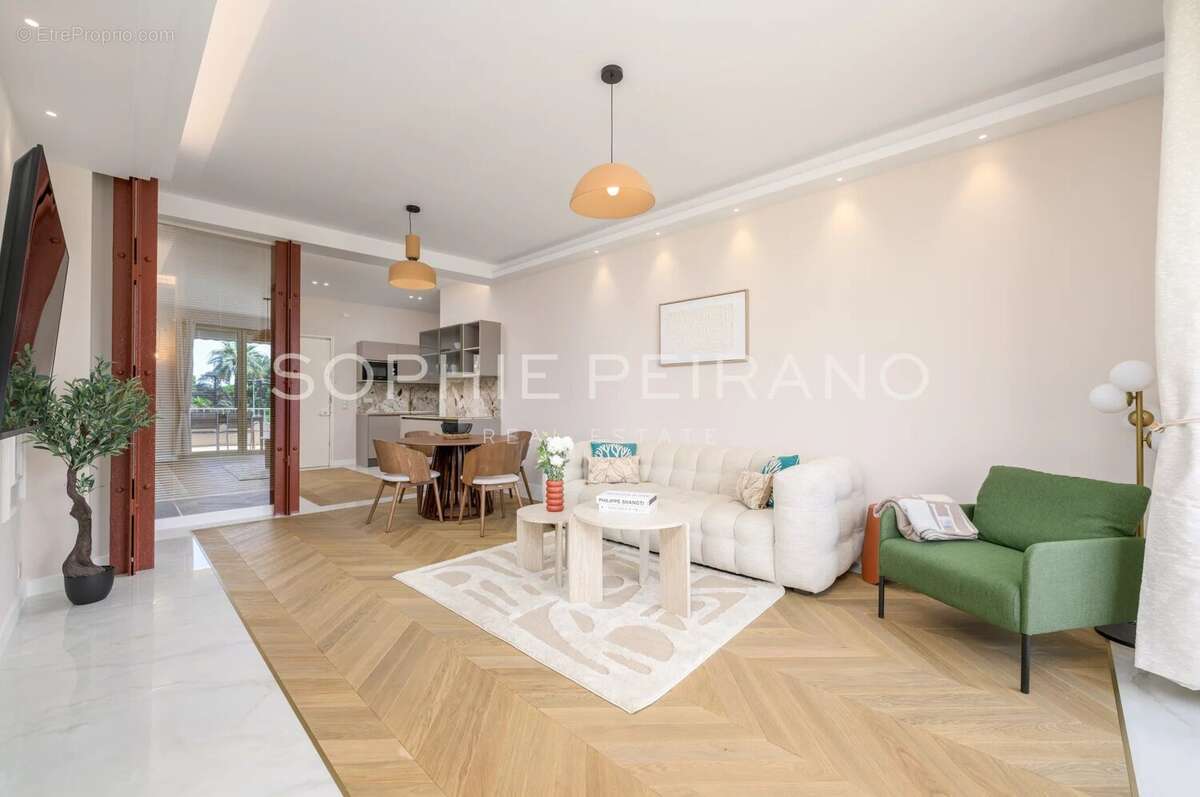 Cannes croisette - sublime appartement 3 pieces - photo 3