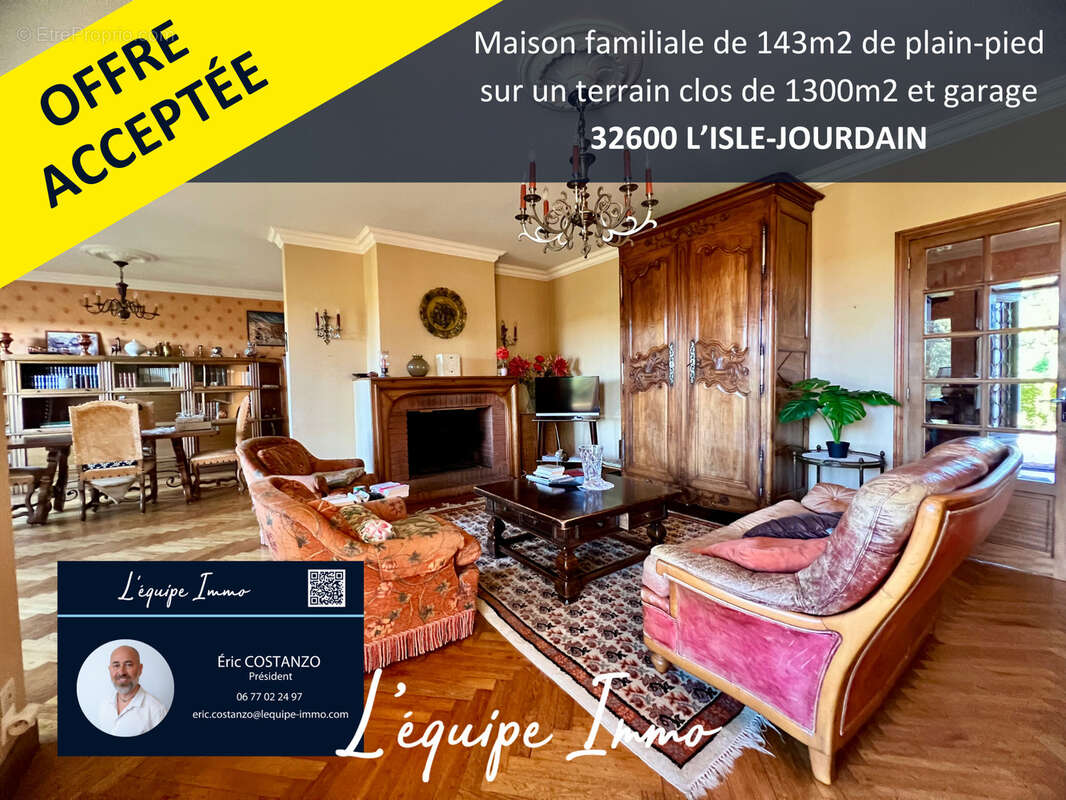 Maison à L'ISLE-JOURDAIN