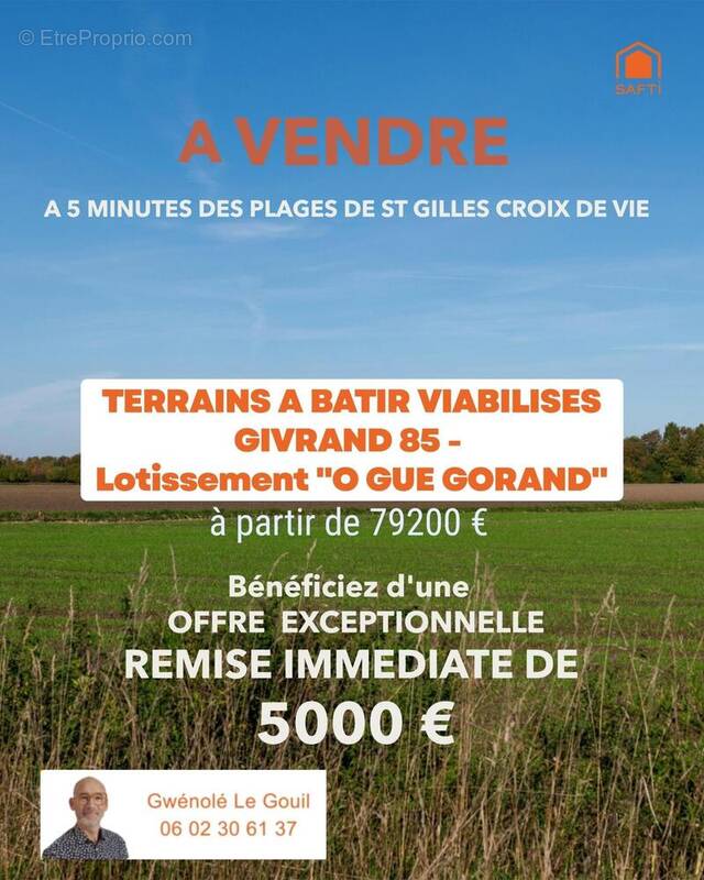 Photo 1 - Terrain à GIVRAND