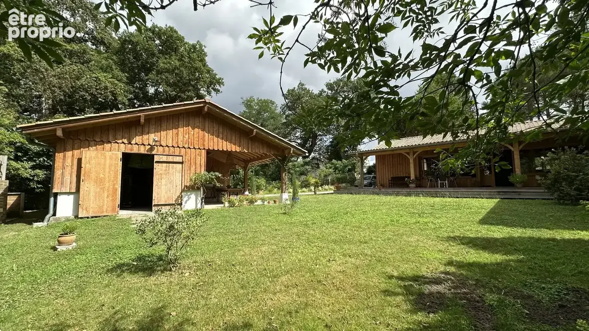 Ensemble immobilier dont villa ossature bois de type t4 de 165  +  dependance de 120 m2 - photo 23