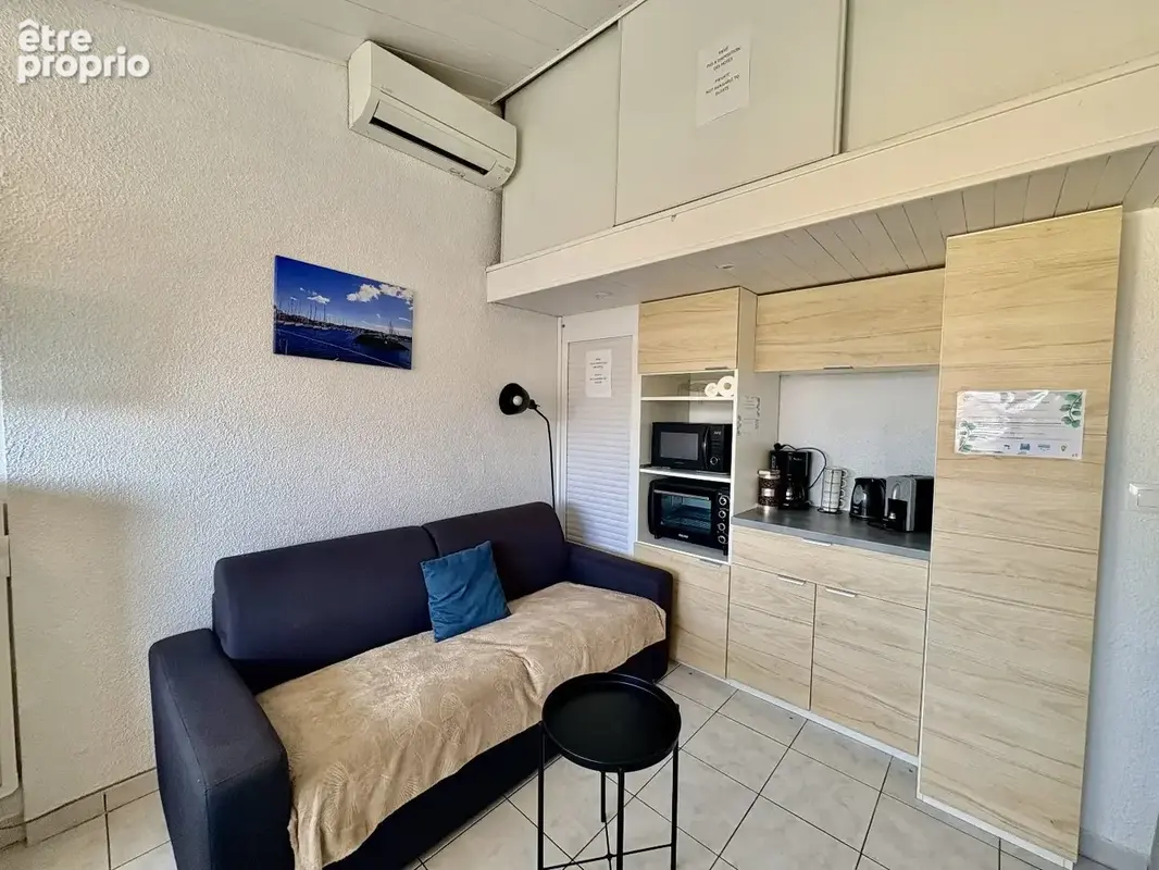 Le cap d'agde - la roquille  bel appartement 2 pièces avec loggia et parking privé - photo 5
