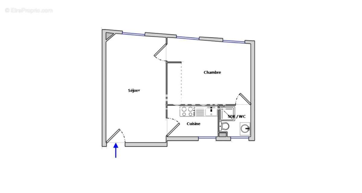 Appartement à GENNEVILLIERS