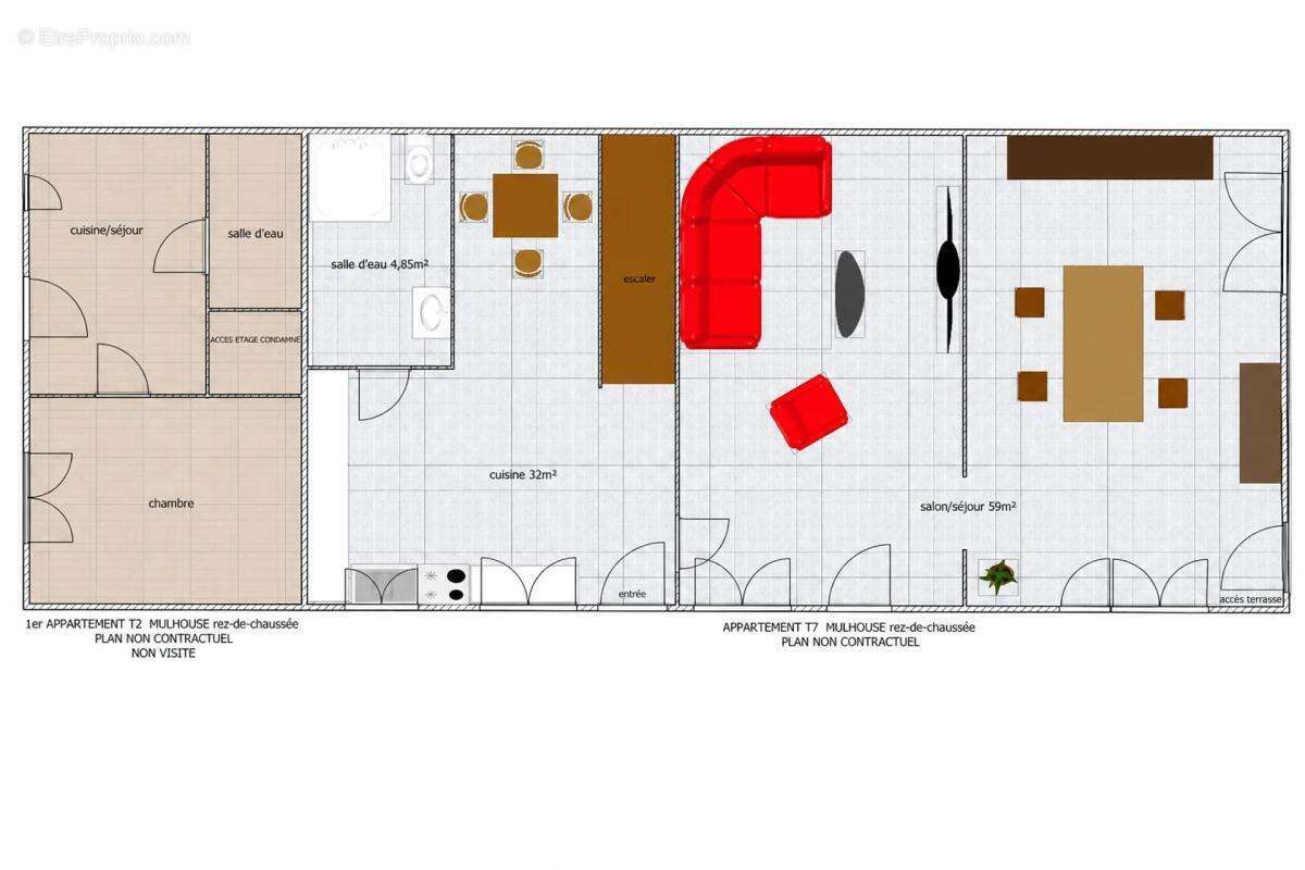 Immeuble rénové avec 3 appartements à Mulhouse - photo 6