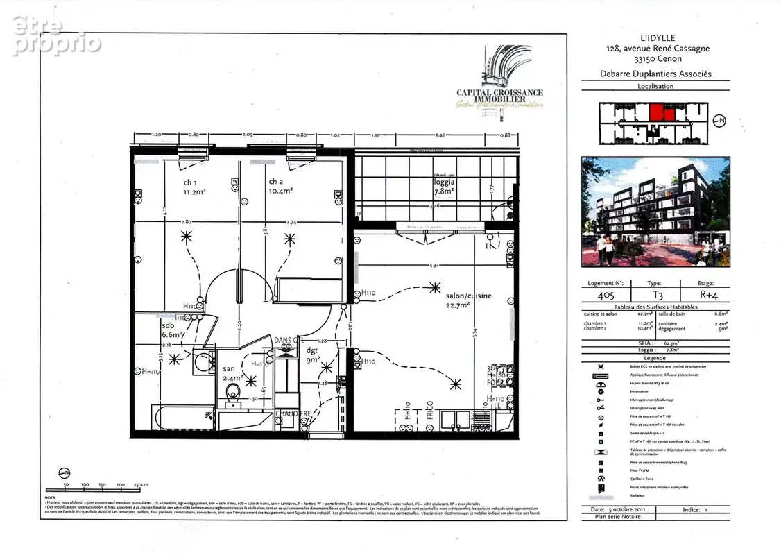 Appartement T3 - CENON - photo 11