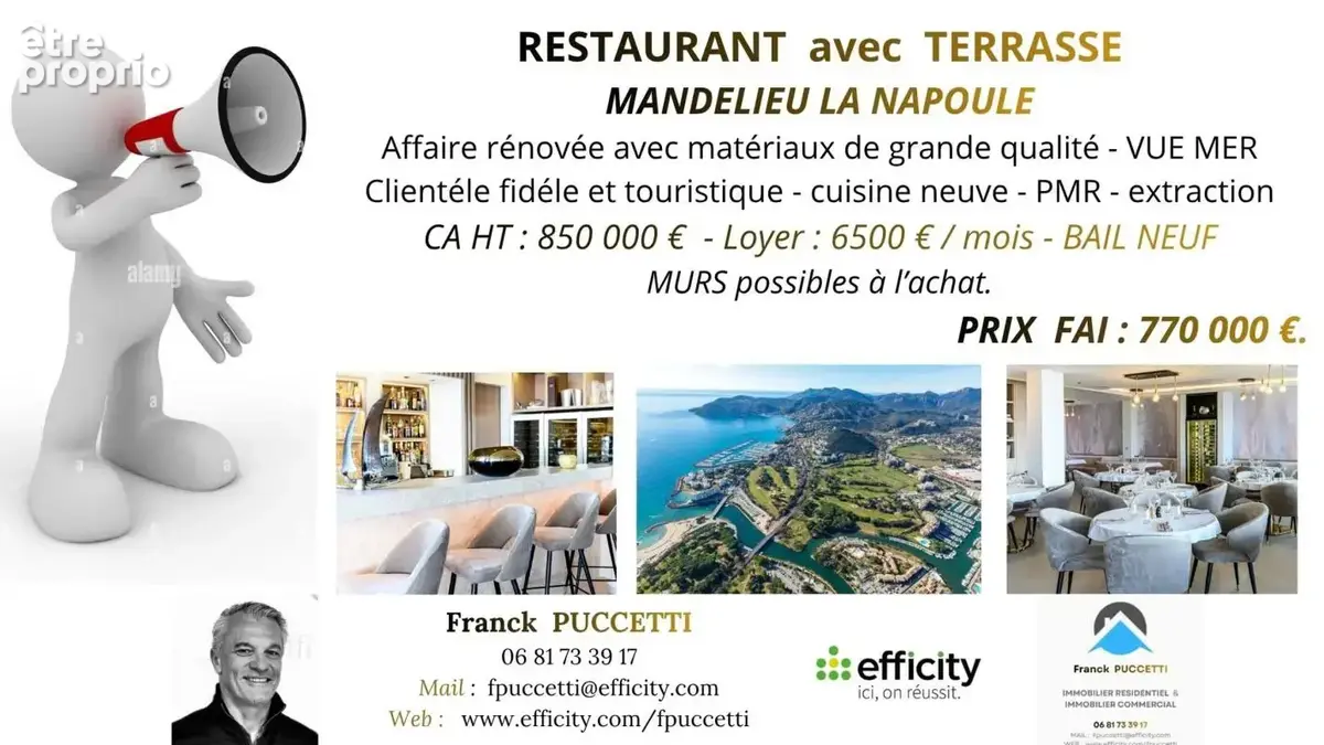 Commerce 300 m² à vendre à Mandelieu-La-Napoule (06210) - photo 3