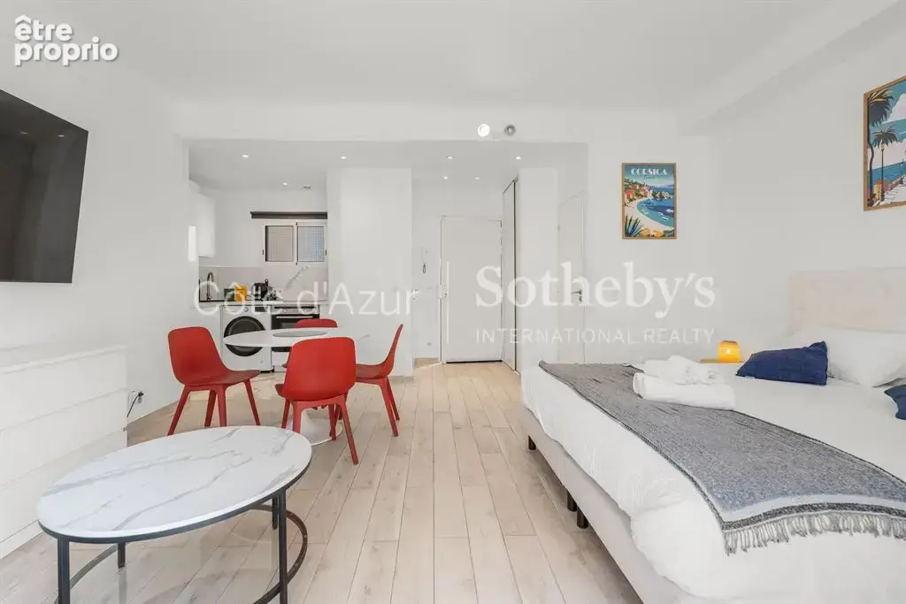 Cannes, studio avec vue mer et terrasse proche des plages de la Croisette - photo 3