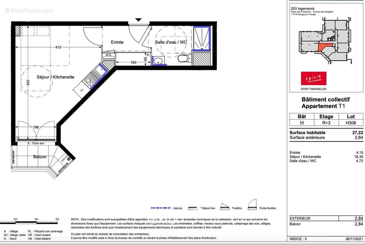 Photo 2 - Appartement à SAVIGNY-LE-TEMPLE