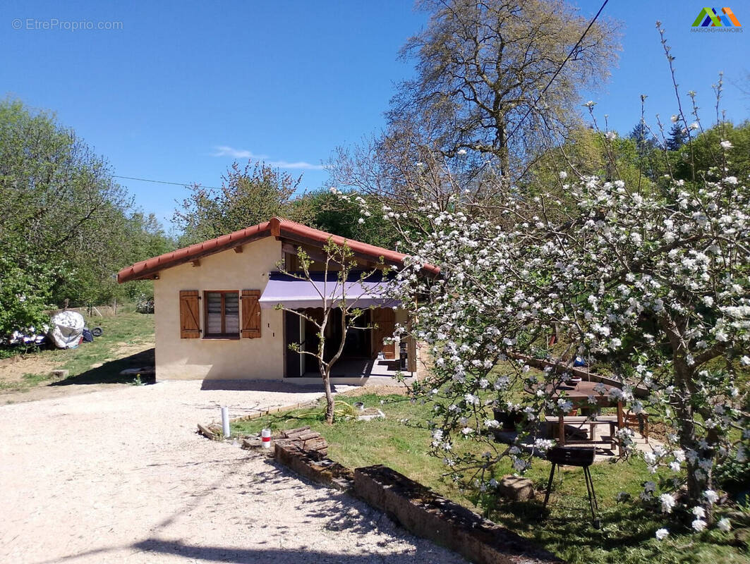 Modern house near St André, Haute-Garonne with covered terrace and mature garden. - Maison à SAINT-ANDRE