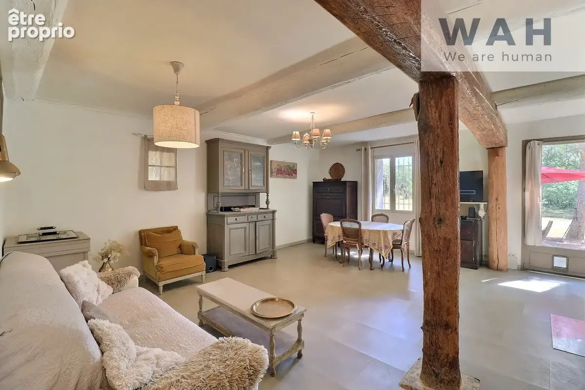 MAISON en PIERRES de plain pied 3 P 94 m2 avec 130 m2 à aménager sur une parcelle de 8 Ha 30250 Salinelles - photo 4