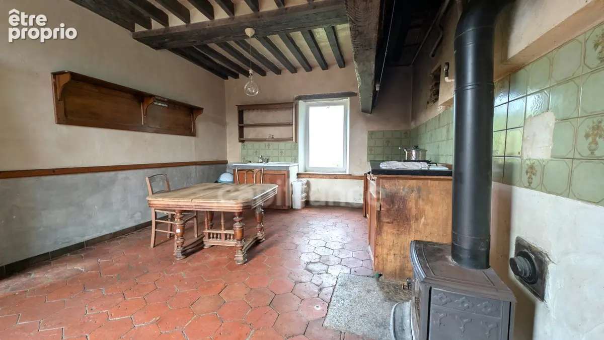 Maison en pierre 120 m² - 4 chambres - Terrain 4 180 m² - Proche Argentan et Sées LE CERCUEIL (61) ORNE - NORMANDIE - photo 11