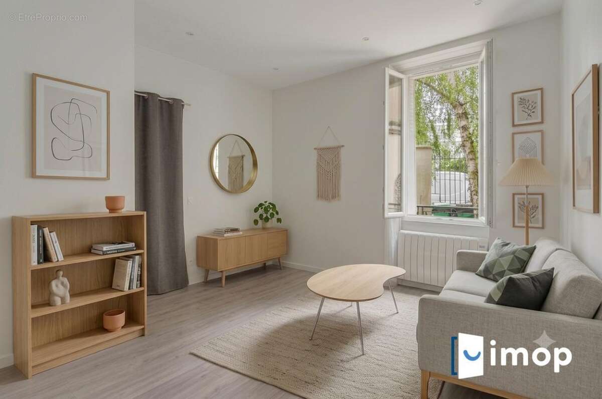 charmant studio traversant de 25 m² en rez-de-jardin Mouzaia / Buttes Chaumont - photo 5