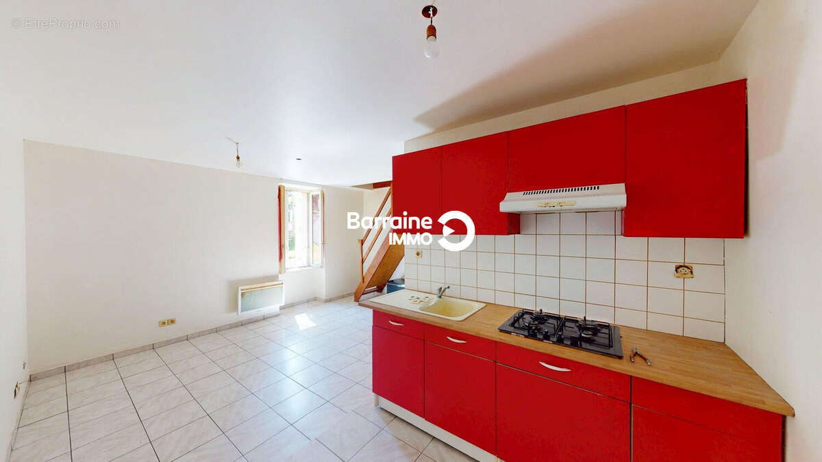 Brest penfeld immeuble de rapport 4 lots : 2 studios - 2 t2 duplex jardin - photo 5