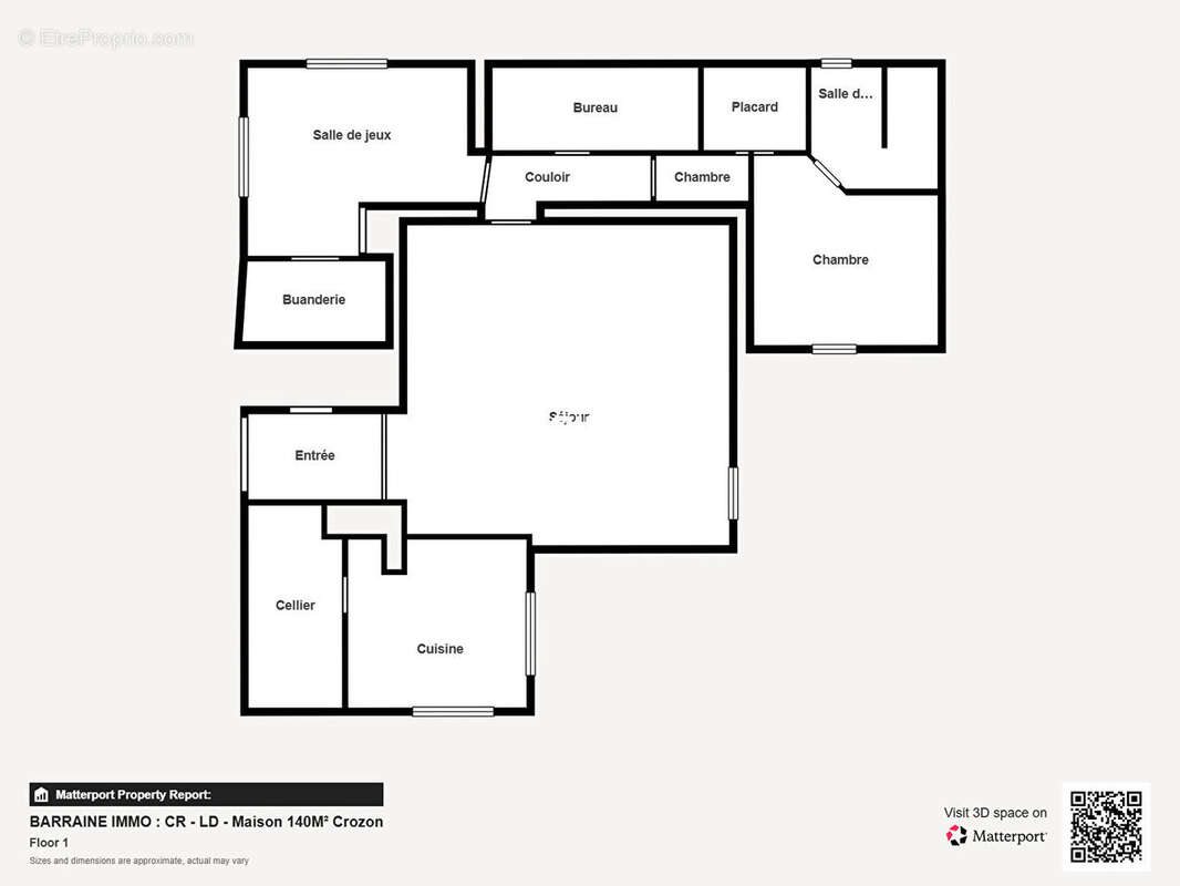 A vendre  crozon  maison  140m²  4 chambres  jardin - photo 11