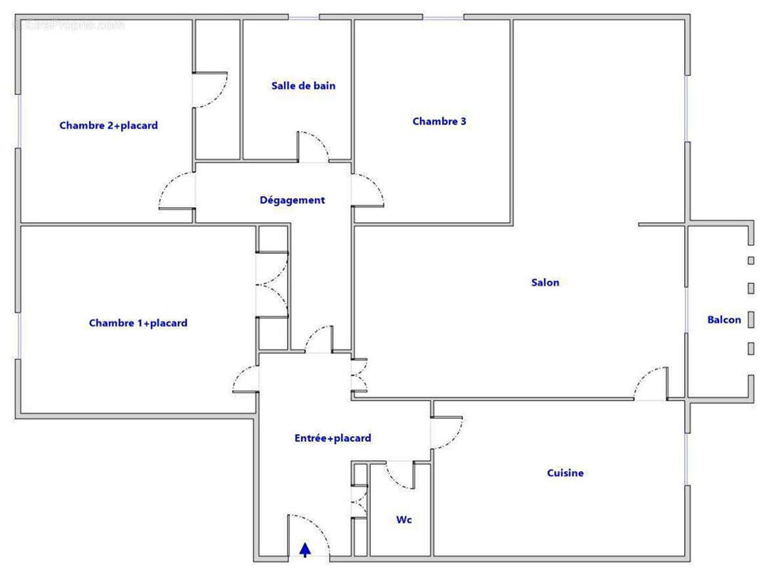 Appartement à SAINT-PRIEST