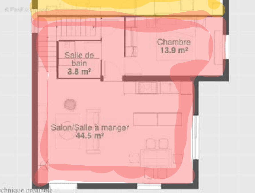 Maison à VILLEVIEILLE