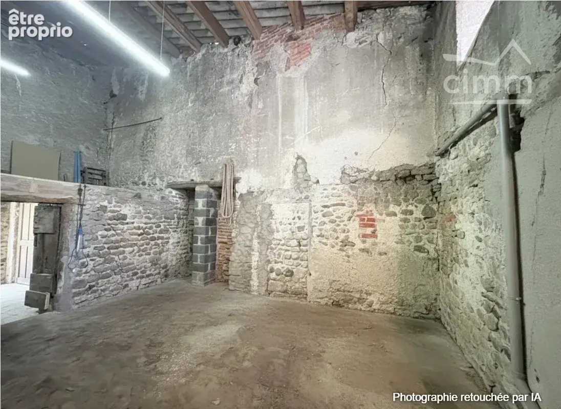  saint-marcellin-en-forez – 65 m² – entrepôt à rénover – hypercentre – 33 000€ - photo 8