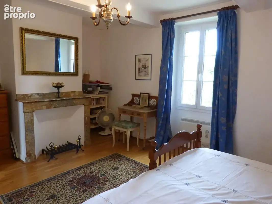 m chambre 1 cheminee