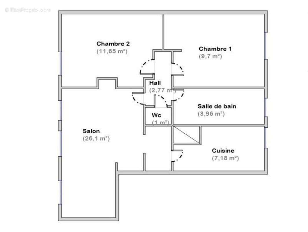 Appartement à LA MULATIERE