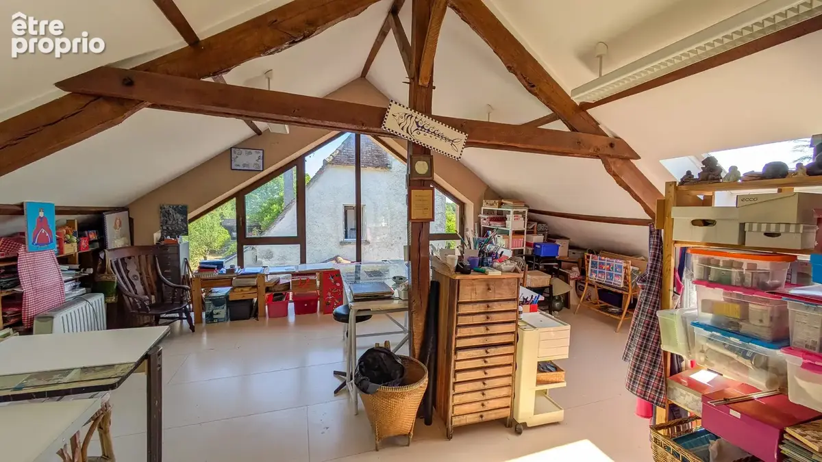 Maison en pierre à vendre près de Livernon, avec piscine, court de tennis et annexe pour invités - photo 13