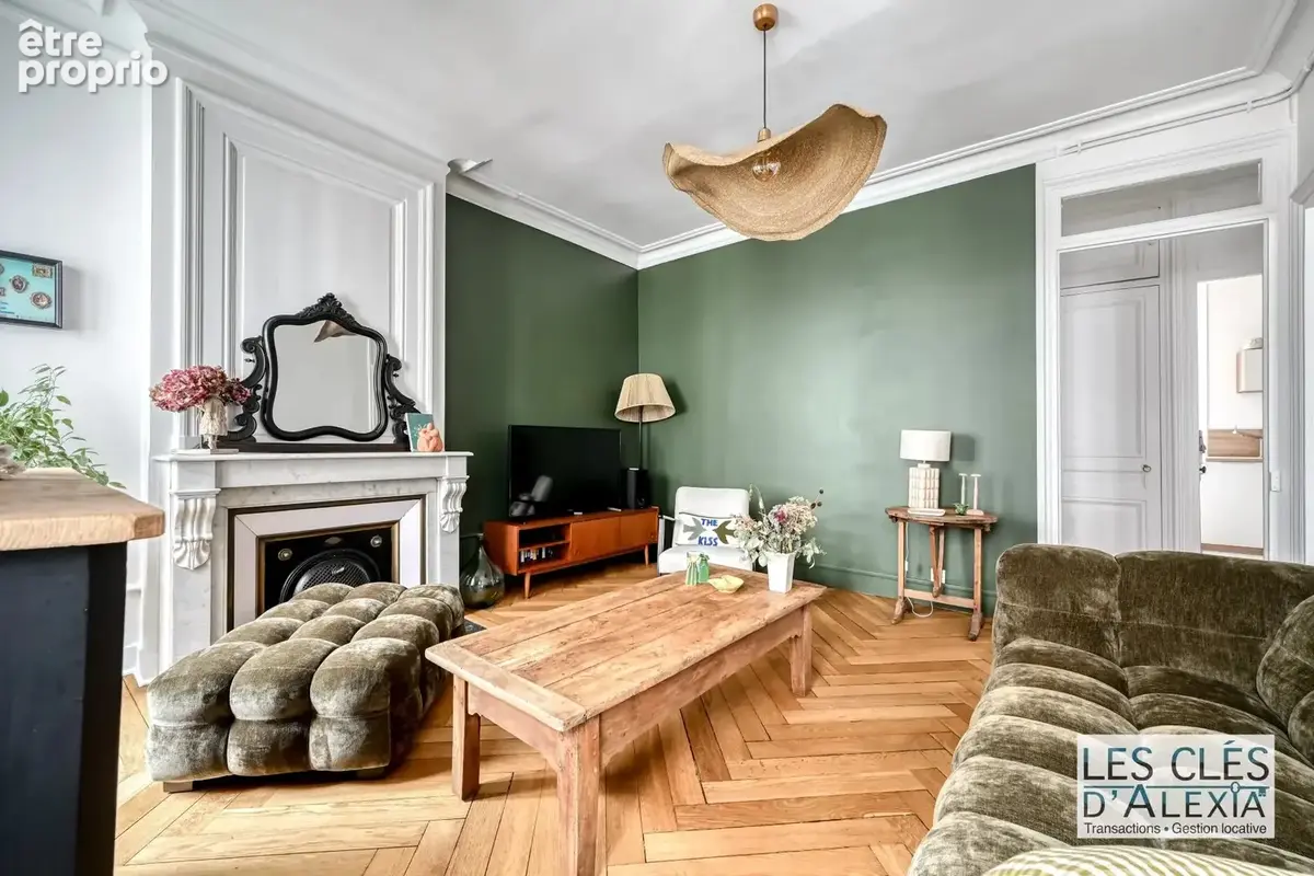 Appartement t4 hausmanien - triangle d'or - photo 3