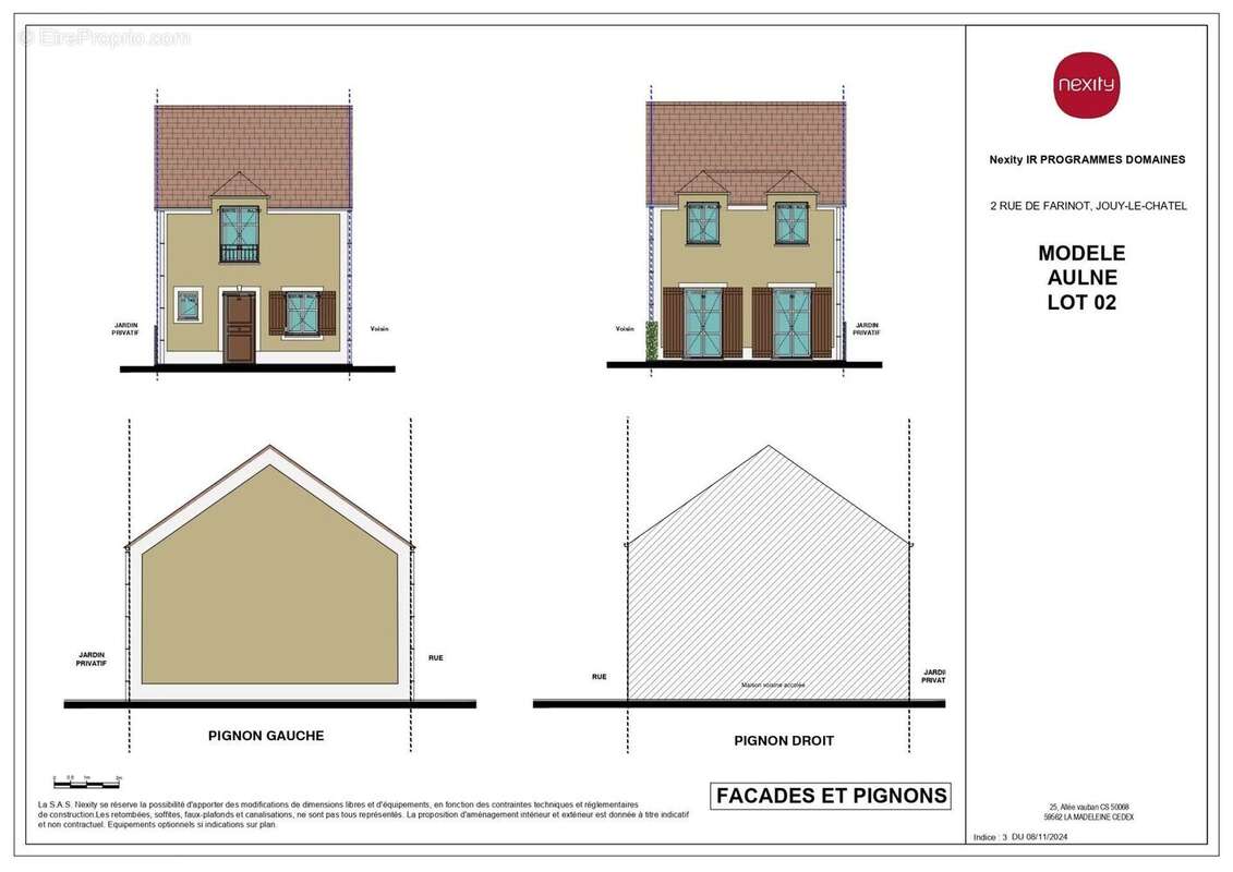 Maison à JOUY-LE-CHATEL