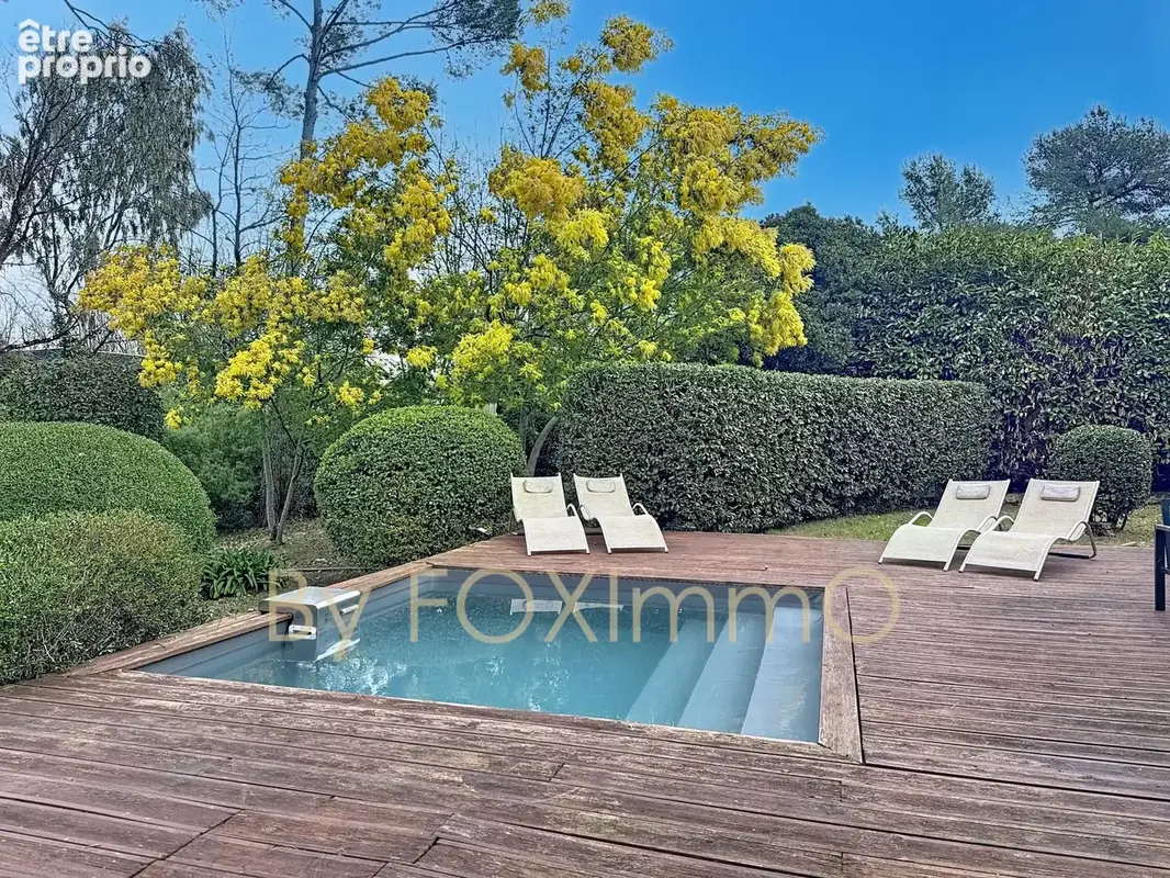 Valbonne village – villa 4 chambres à pied du village – terrain 1600 m² avec piscine - photo 8