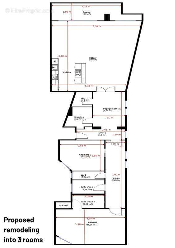 Appartement à NICE