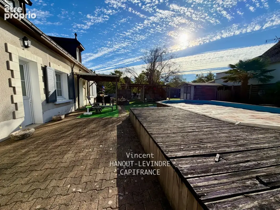 Longère rénovée de 145 m² avec piscine et dépendances – terrain de 1 290 m²rives du loir en anjou (49) - photo 10