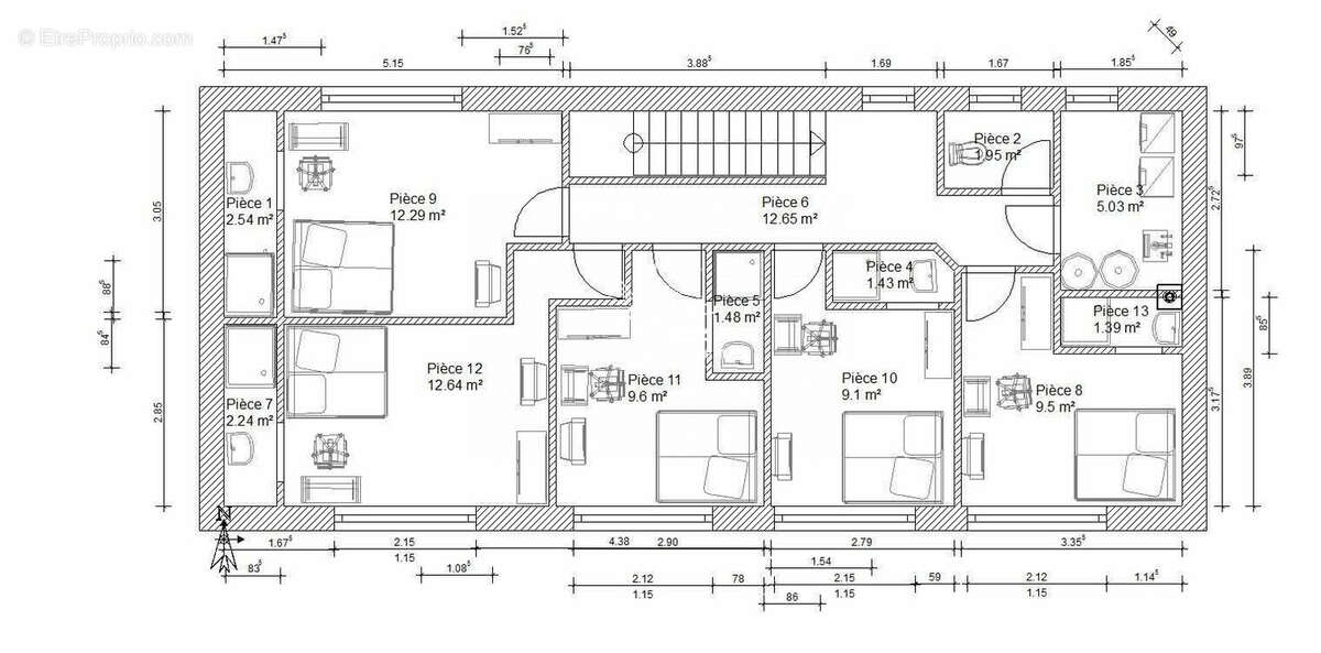 Appartement à RONCHIN